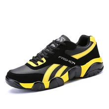 Модные мужские кроссовки на толстой подошве; трендовая уличная Мужская обувь легкая дышащая повседневная обувь смешанных цветов; популярная обувь для отдыха