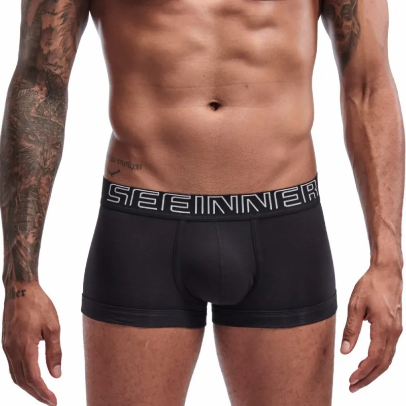 KWAN. Z, мужское нижнее белье, ropa interior hombre, боксеры, мужское однотонное нижнее белье, боксеры para hombre, хлопковое Мужское нижнее белье, боксеры