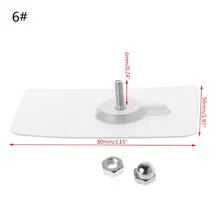 Сильная самоклеящаяся винтовой крюк прожекторы Нержавеющая сталь бесшовные Полка вешалка