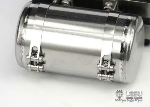 LESU Kunststoff Harnstoff Tank B Metall Lufttank für RC MAN 1/14 Traktor Lkw Fernbedienung Spielzeug Tamiyaya Anhänger Dumper Th02575-SMT3 – Detail 4