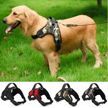 

Nylon Dogs Harness Collar Large Medium Small Dog Explosion-proof Traction Rope Rushed Harnesses Vest Walk Pet Dogs Supplies