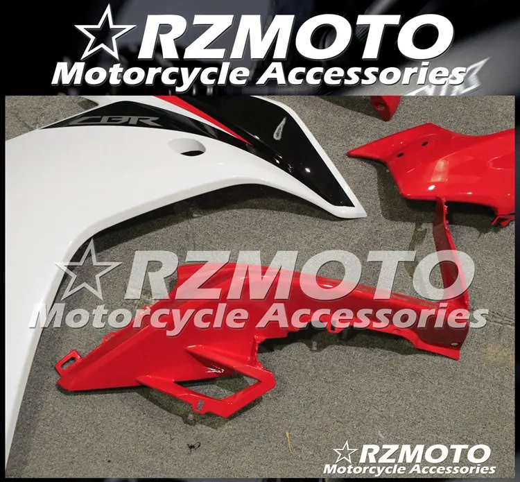 ABS мотоцикл обтекатель комплект для HONDA CBR600F 2011-2013 год кузов литья под давлением Магазин № 1274