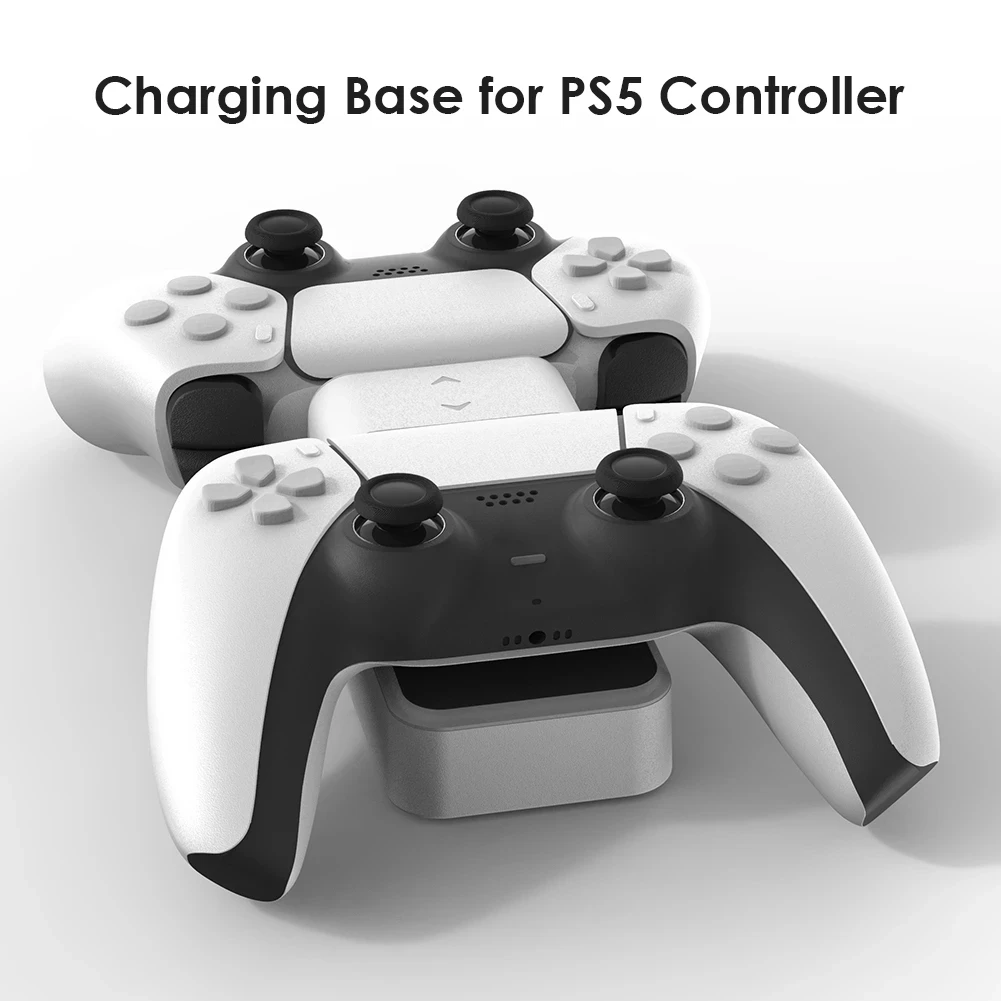 Per Ps5 Controller Charger Dual Usb Fast Charging Dock Station Stand Con Usb A Output Per Playstation 5 Dualsense Accessori