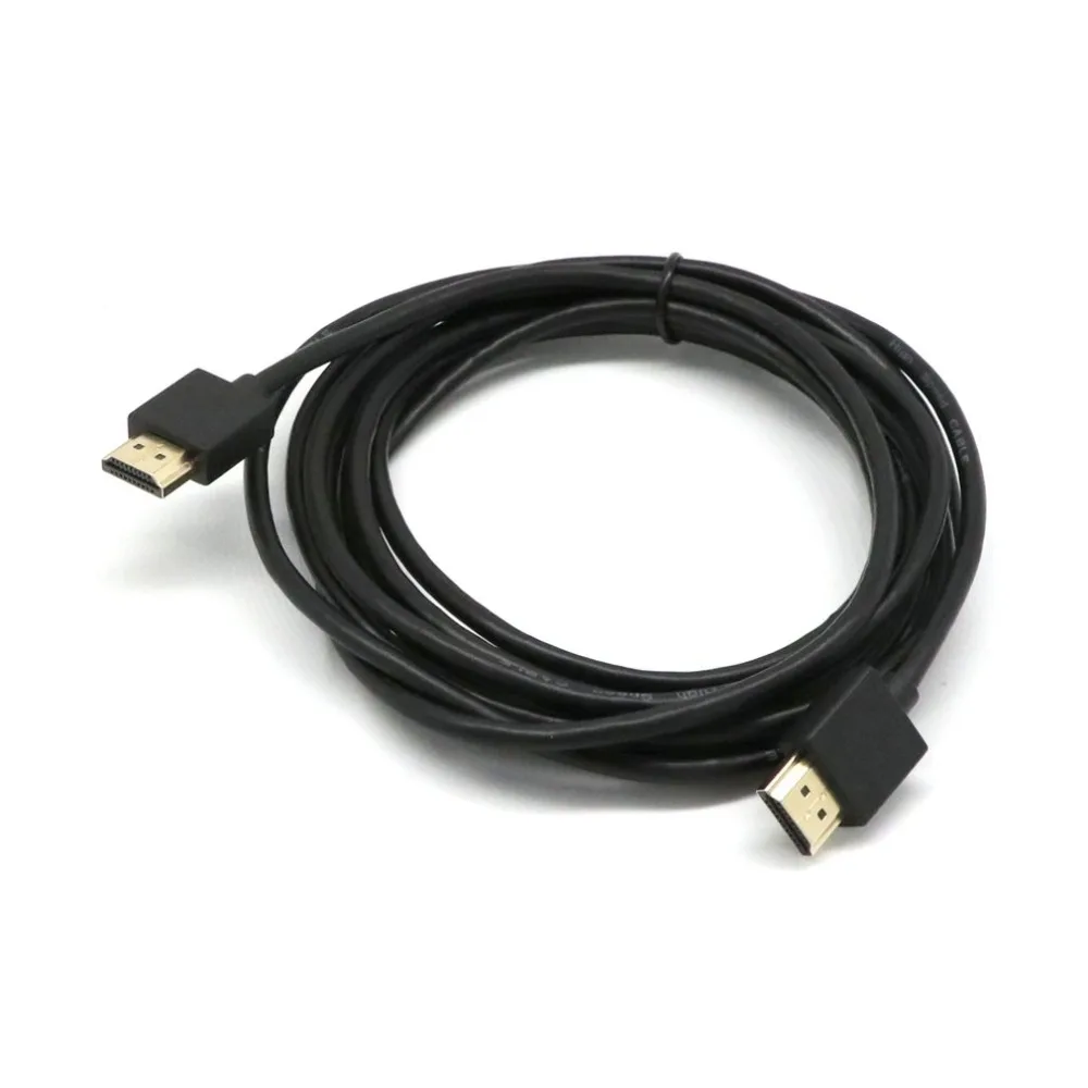 Высококачественный позолоченный Hdmi кабель 1,4 1080P Bluray 3D Tv Ps4 профессиональная Мода портативный
