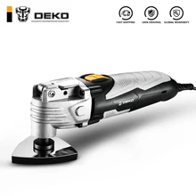 DEKO nouveau 220V DKOM40LD2 vitesse Variable électrique multifonction outil oscillant tondeuse électrique scie avec accessoires