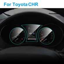 Автомобильная приборная панель протектор экрана для Toyota CHR CH R авто Интерьер приборной панели мембрана Защитная ТПУ пленка аксессуары