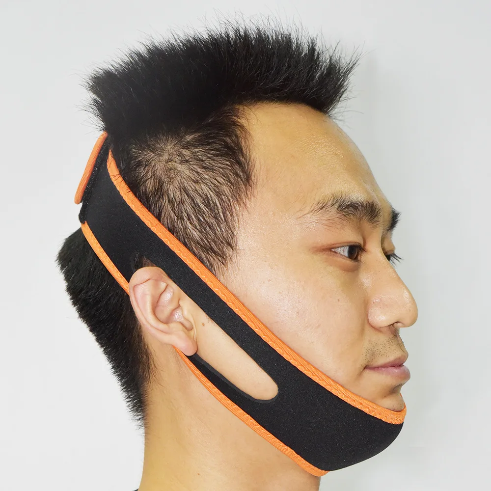 

Unisex Anti Snoring Belt Neoprene Stop Snore Chin Strap Belt Anti Apnea Jaw Solution Sleep Support Apnea Belt Health Care