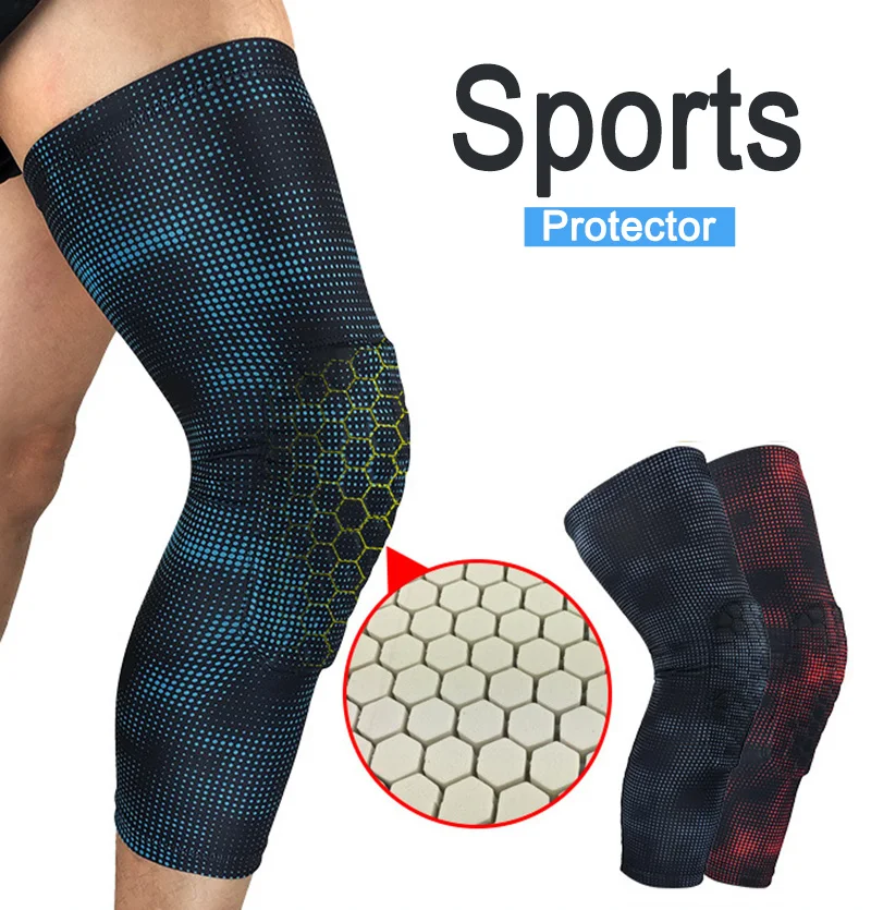

Gym Knee Pads Sports Safety Fitness Kneepad Elastic Knee Men Women for Arthritis Joints Protector Compression Sleeve