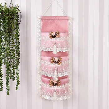 

Thick Door Hanging Storage Hanging Storage Bag Wall Fabric Bag Bedroom Living Room Debris Organizing Folders