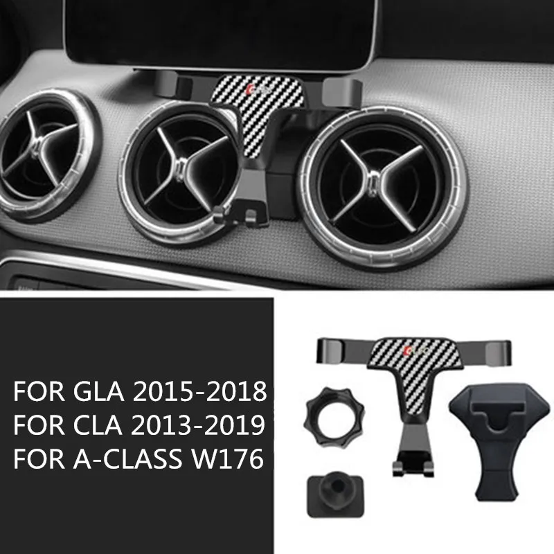 Для Mercedes-Benz GLA X156 CLA X117 C117 a-класс W176 Авто Смарт-держатель для сотового телефона держатель для вентиляционного отверстия подставка аксессуары