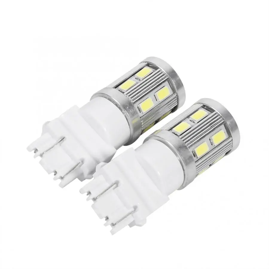 Горячая высококачественный 1 пара высокомощный 13 SMD светодиодный 5 Вт T25 Белый Сигнал поворота Автомобильные лампы автомобильные аксессуары