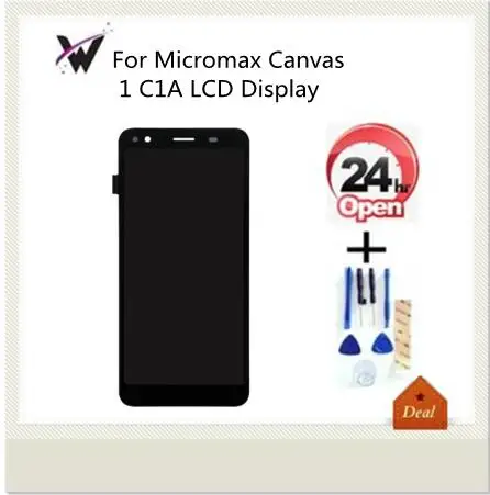 Для Micromax Canvas 1 C1A ЖК-дисплей со стандартной заменой с инструментами + наклейка 3M |