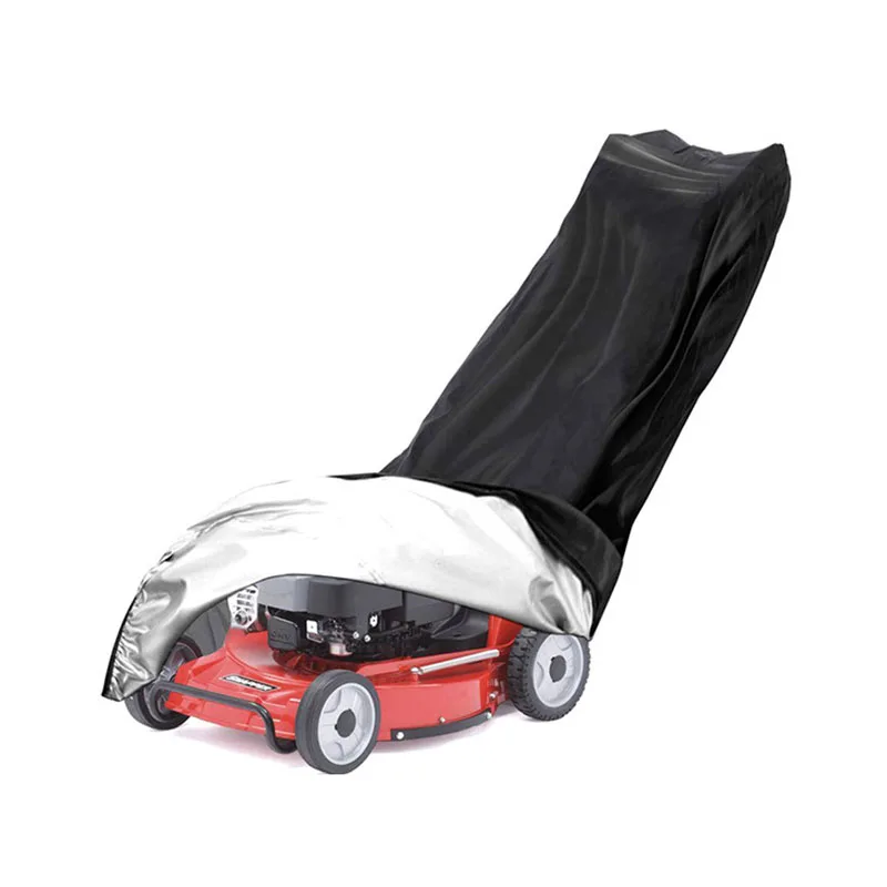 1Pc Outdoor Garden Oxford Cloth Mower Waterproof Sun Proof Dustproof Windproof Snow Proof Universal Dimensions Protective Cover