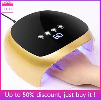 

Nail Dryer 52W UV LED Lamp Smart Sensor Nail Lamp Dryer For Curing All Gels Builder Polish Varnish Manicure Salon Nail Art Tools