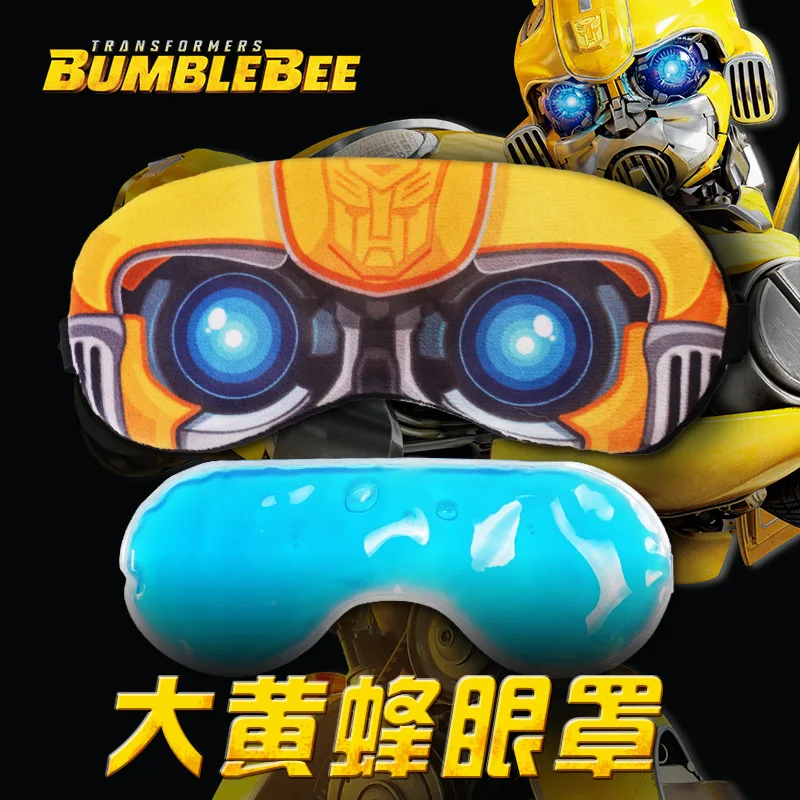 

Bumblebee Creative Ice Eyeshade Transformers Plush Cartoon Sleep Shade Mask Genuine Movie Related Products