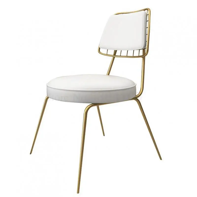 Скандинавский Железный художественный туалетный табурет сетчатый красный