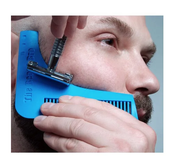 

Beard Comb styling template combing beard brush tools