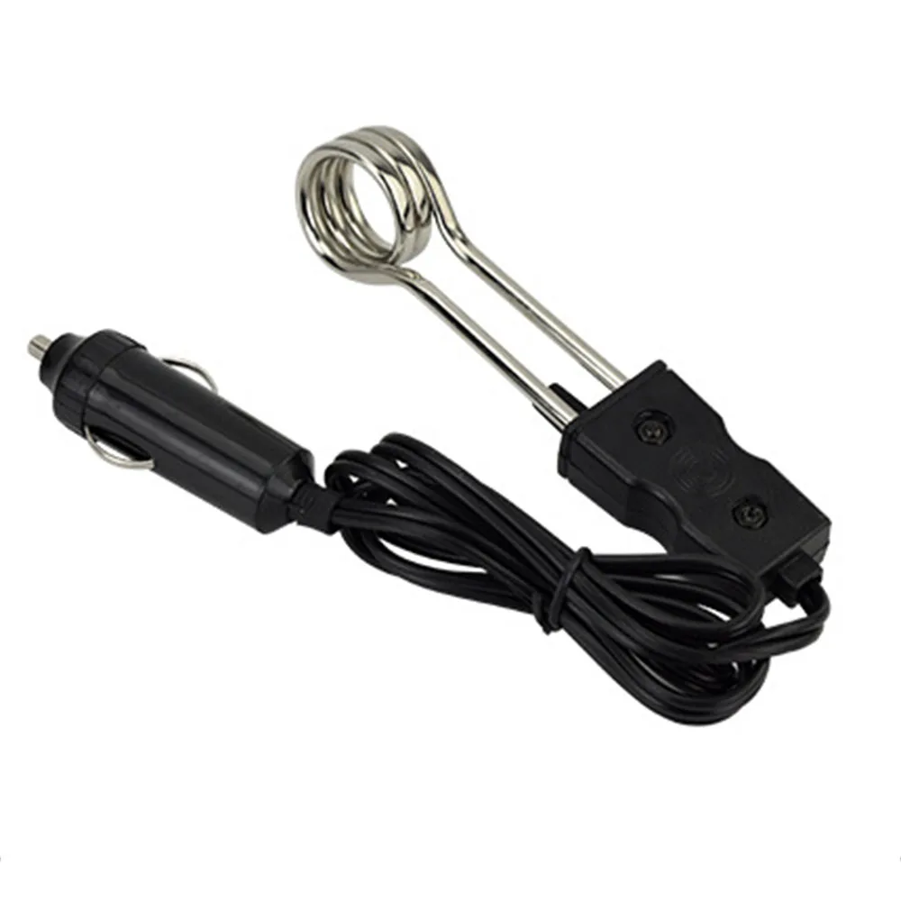 12 V/24 V Портативный электрический автомобиль вареные погружной водонагреватель