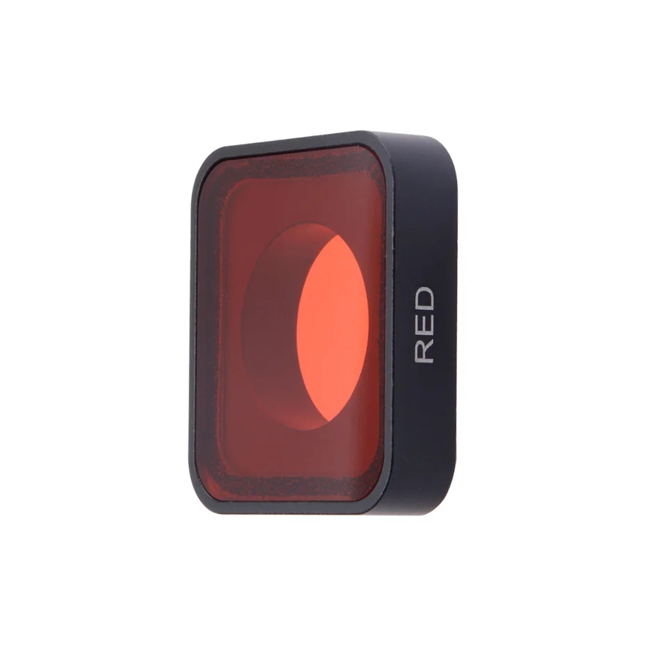 FOTOFLY Hero5/6/7 фильтр для камеры CPL/UV/ND 4 8 16/красный/пурпурный/желтый фильтры для GoPro Hero 5 6 7 черный аксессуары для экшн-камеры - Цвет: Red Filter