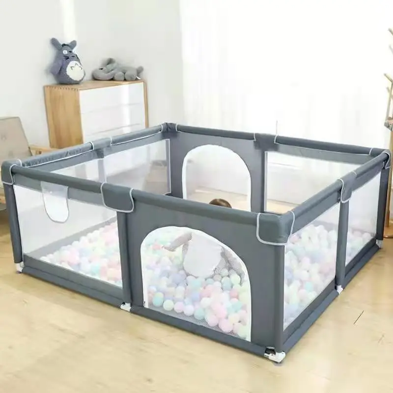 Large Size Baby Playpen with Anti-collision for Toddler Playpens Safety Activity Center Fence Children's Playground | Мать и ребенок
