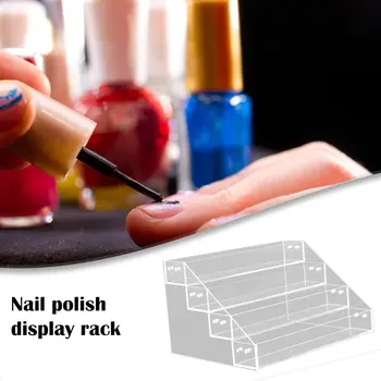 

Acrylic Nail Polish Display Stand Multi-Layer Plastic Transparent Frame Mask Lipstick Display Rack Cosmetic Storage Box