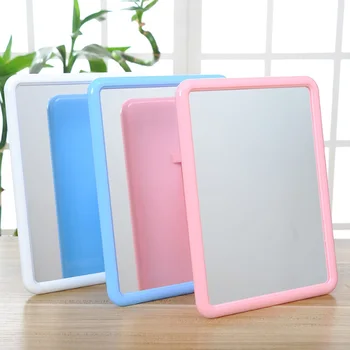 

Large Square Desktop Makeup Mirror Multifunctional Folding Mirror Student Bedroom Mirror Can Be Wall Mirror Portable Mirror