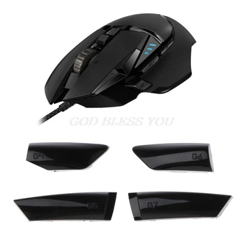 

4Pcs Side Keys Side Buttons G4 G5 G6 G7 for Logitech G900 G903 Wired Wireless Mouse Mouse Accessories Drop Shipping