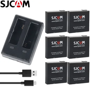 

Original SJCAM SJ8 PRO Battery 1200mAh Rechargeable Li-ion Battery Dual Charger for SJ8 Plus SJ8 AIR Action Camera Accessories