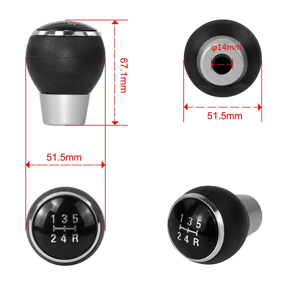 WLR RACING 5 скоростей ручная ручка переключения передач подходит для Mitsubishi Lancer EX/EVO/GTS