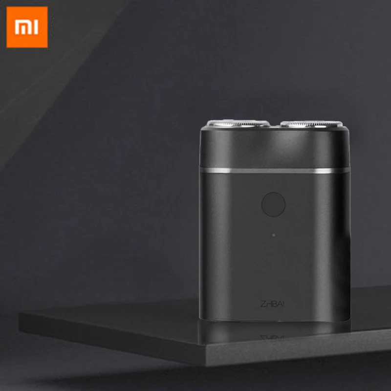 

Xiaomi Electric Razor Mini Portable Razor Beard Trimmer Men Waterproof Wet Shaving Double Ring Blade USB Rechargeable Razor 5
