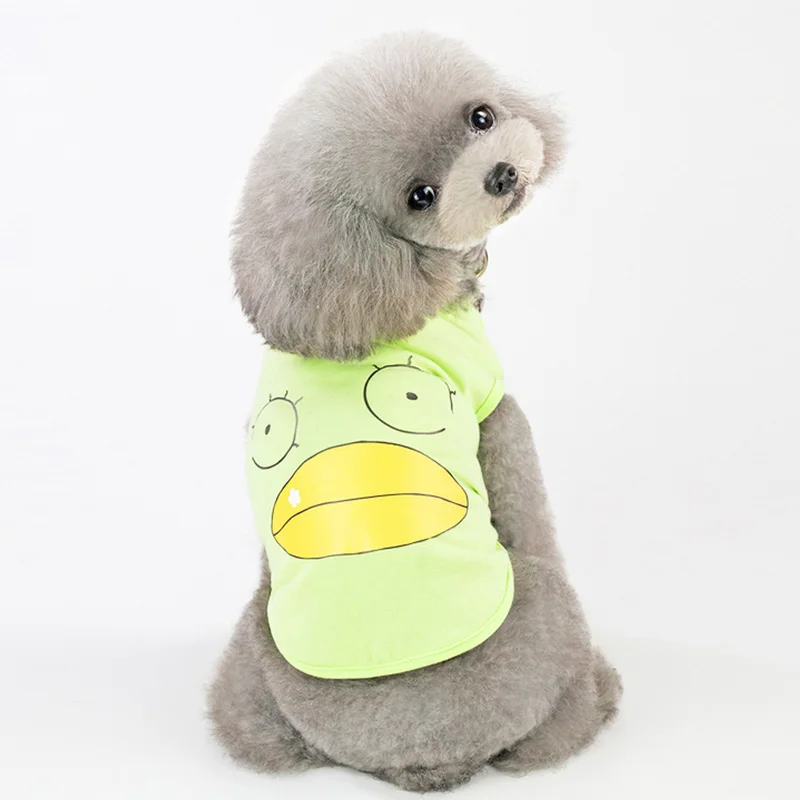Pet Clothes Color9 Одежда для домашних собак для маленьких собак Одежда для домашних животных Костюм для собак полосатый жилет Чихуахуа Одежда для собак Рубашка Мопс одежда для домашних питомцев щенков - Цвет: Pet Clothes Color9