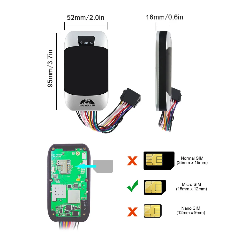 3g gps Автомобильное устройство слежения gps локатор TK30 3g Кобан водонепроницаемый IP66 пульт дистанционного управления ACC обнаружения отключения масла мощность гео-забор сигнализация