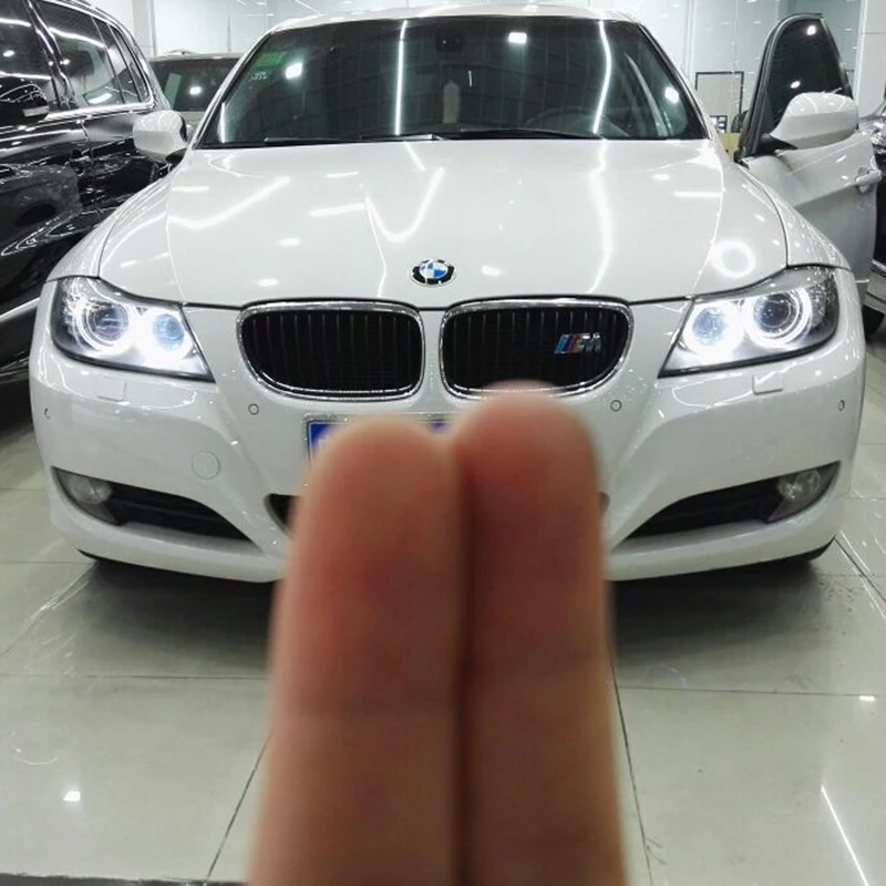 2x Белый светодиодный Светодиодный фонарь Angel Eyes Canbus для BMW 3 серии E90 325i 325xi 328i 328xi 330i