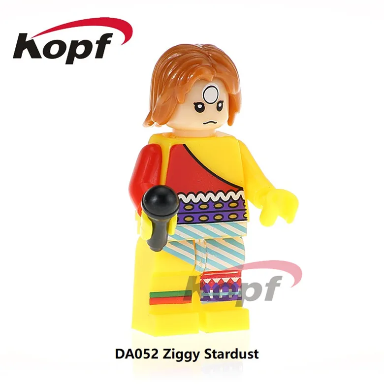 

20Pcs DA052 Building Blocks Super Heroes Ziggy Stardust David Bowie Blade Grunge Icon Dolls Model Bricks Children Gift Toys