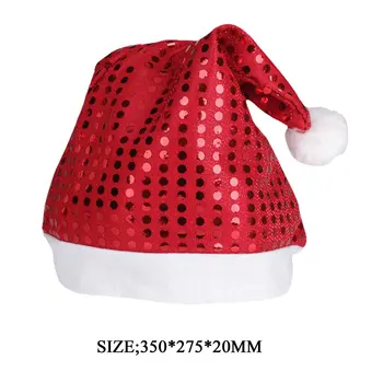 

Christmas Ornaments Led Light Hat Non-woven Cute Hat Christmas Accessories For Kids/Adult