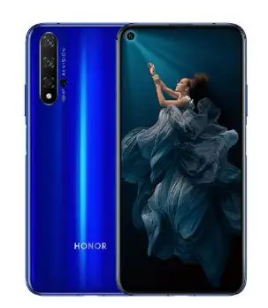 Синий Глобальная прошивка Honor 20 мобильный телефон Kirin 980 Octa Core 8GB Оперативная память 256 ГБ Оперативная память 3750 мАч супер заряда 6,26 дюймов Поддержка Google Play - Цвет: Синий