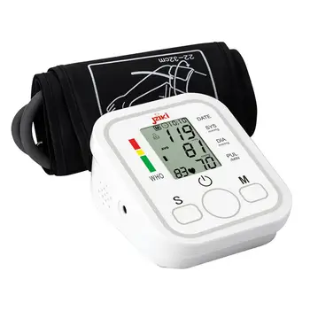 

Hot Sale Home Health Care Pulse Measurement Tool Portable LCD Digital Upper Arm Blood Pressure Monitor 1 Pcs Tonometer