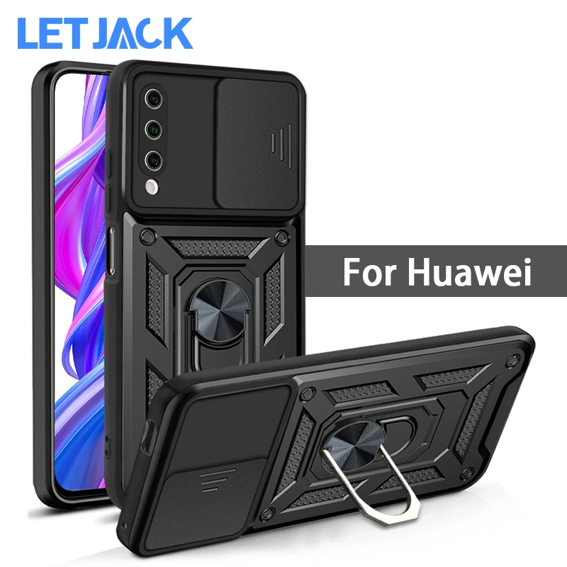 

Camera Lens Push Window Shockproof Protector Case For Huawei P30 P40 Lite E Y7P Y8P Y8S Y9S Y7A Y9A Y6 Y9 Prime 2019 Back Cover