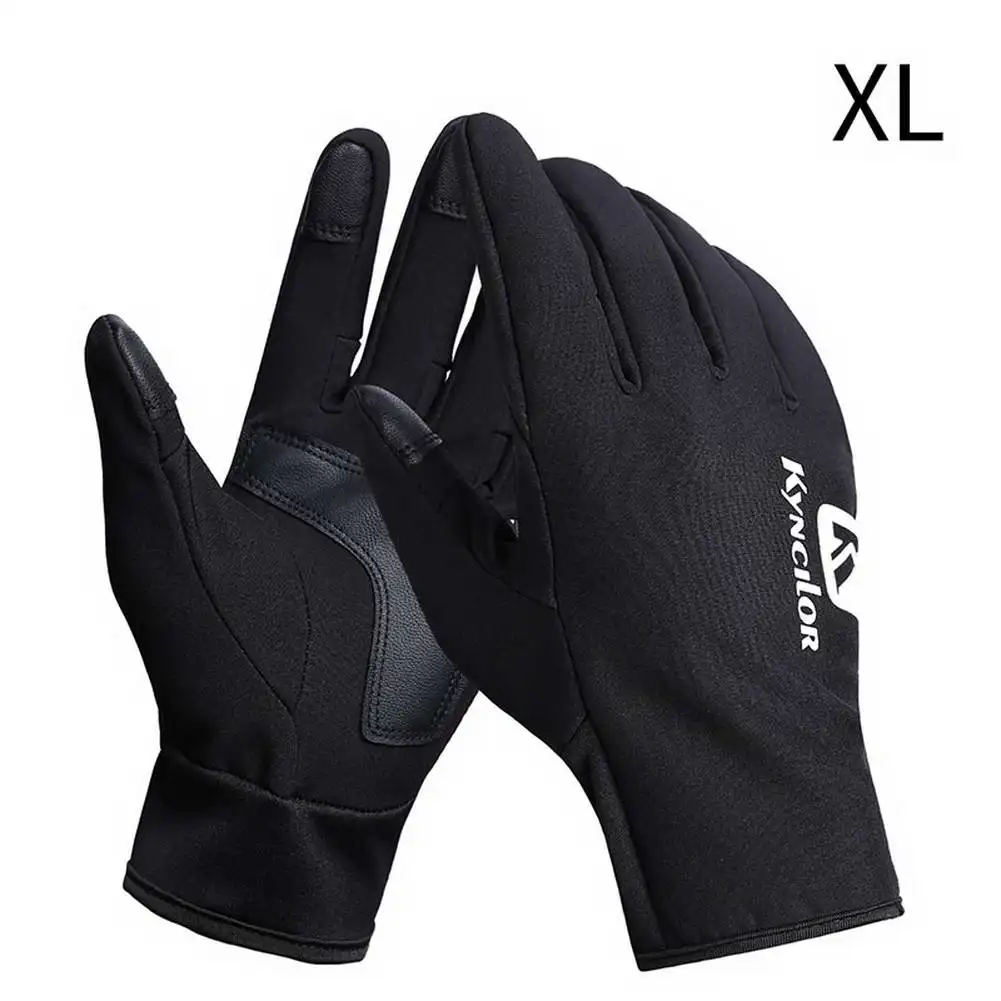 1 пара зимних тачскрин перчатки виброзащитные перчатки для велоспорта водонепроницаемые противоскользящие теплые перчатки SMN88