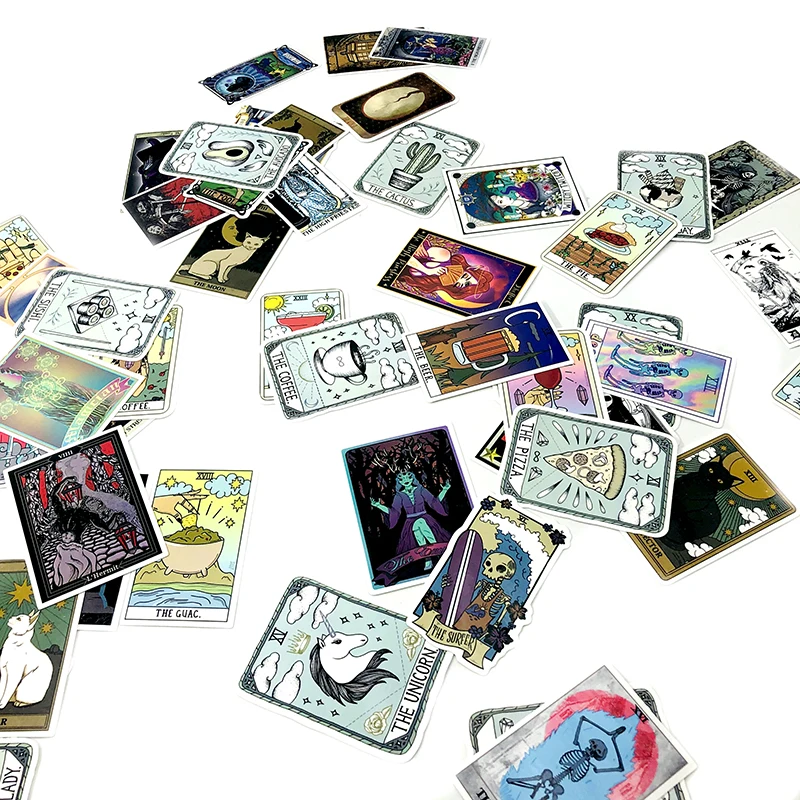50 шт. Fate Game Tarot наклейка Скрапбукинг для игрушек СКЕЙТБОРД гитара багаж чемодан мотоцикл ноутбук компьютер