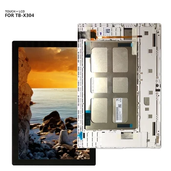 

For Lenovo Tab 4 TB-X304L TB-X304F TB-X304N TB-X304 LCD Display Digitizer Touch Screen Glass Panel Assembly with Frame