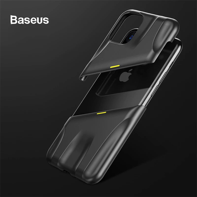 

Baseus For iPhone 11 Pro Max Back Case Cover Air flow Cooling Game Protective Case Soft Coque Capa For iPhone 11 Case Newest