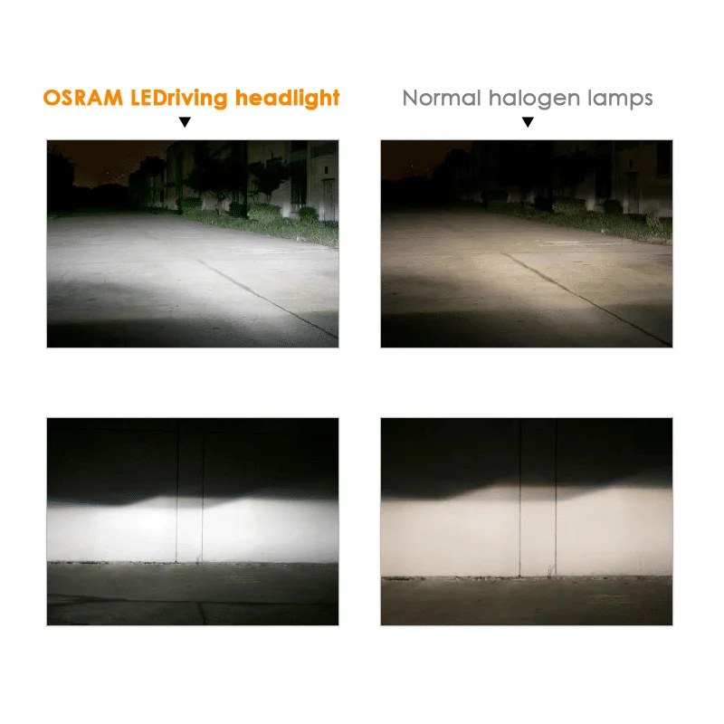 OSRAM LED H7 riving HL передняя фара 12 в 6000K холодный белый свет Автомобильные лампы Авто