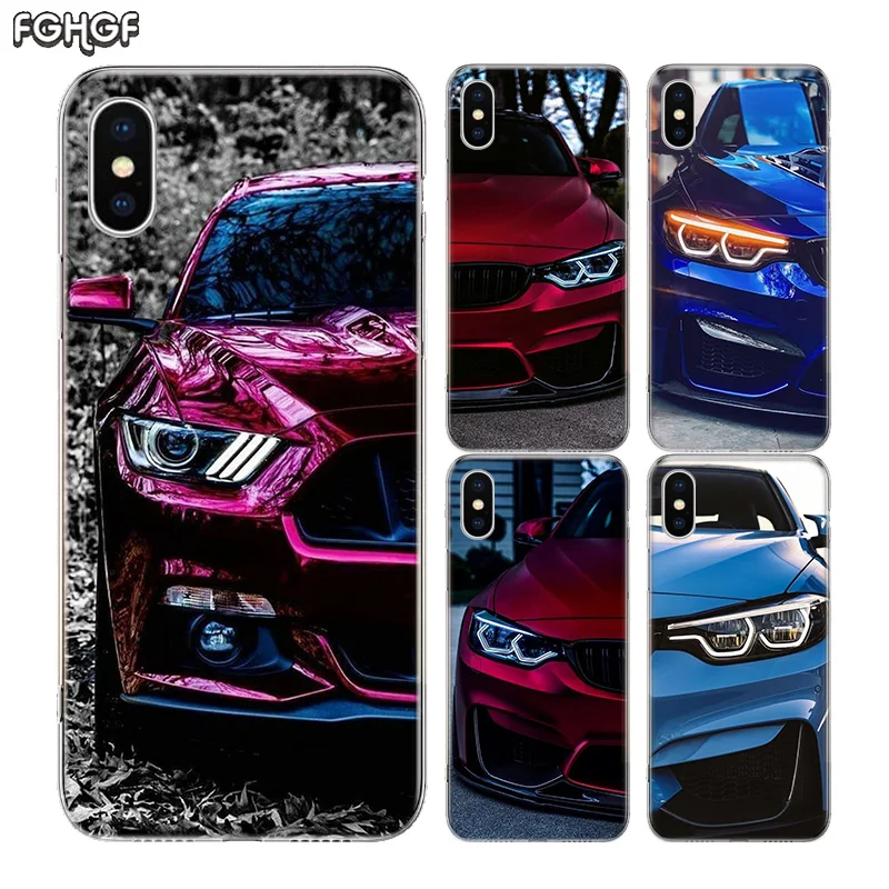 

Blue Red for Bmw Bags Fundas Silicone Phone Back Case For Apple iPhone 11 Pro 6 6S 7 8 Plus + X 10 Ten XS MAX XR 5 5S SE Cover