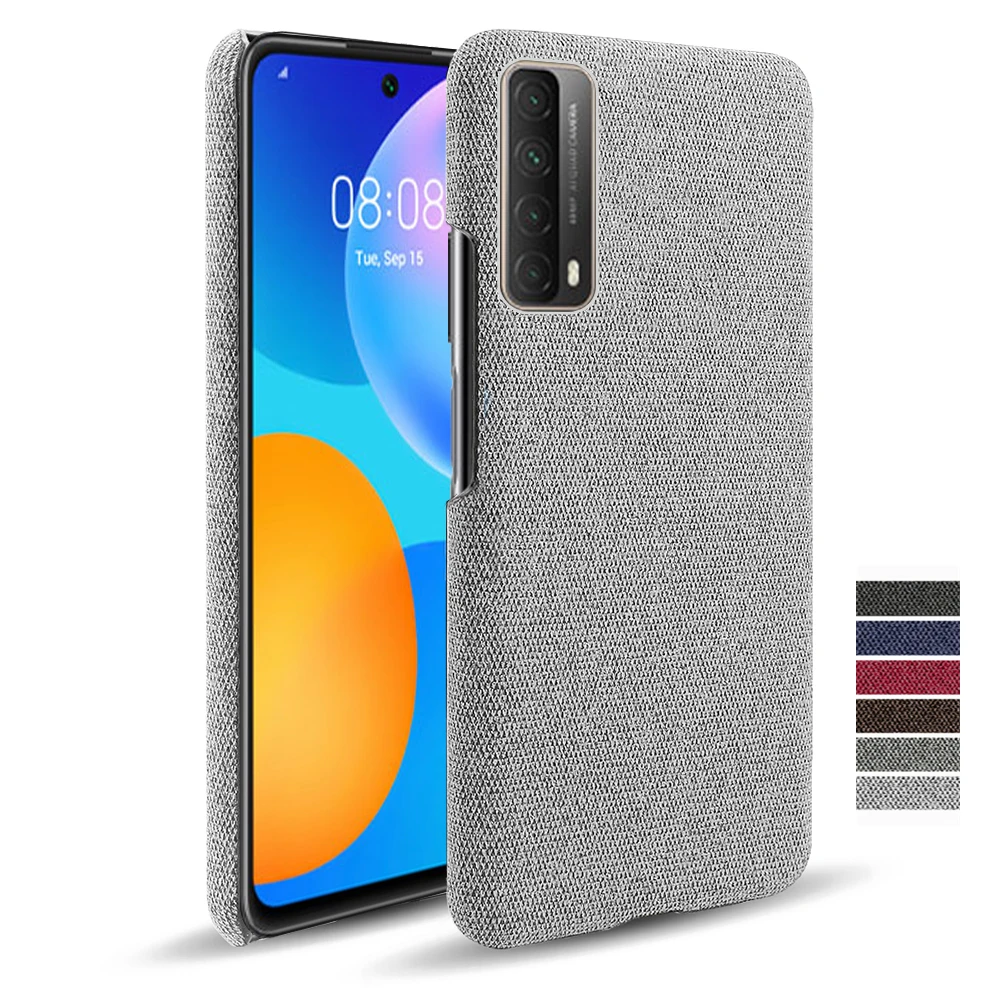 

Luxury Febric Antiskid Cover Funda For Huawei P Smart 2021 2020 2019 P50 P40 P30 Mate 40 30 Pro Lite P 40 Mate30 5G Case Coque