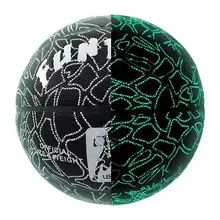 Glow In The Dark Basketball Official Size 7 Light Up Streetball Fluorescent Bright Basketball Ball for Night Game Chrismas Gift