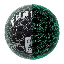 Glow In The Dark Basketball Official Size 7 Light Up Streetball Fluorescent Bright Basketball Ball for Night Game Chrismas Gift