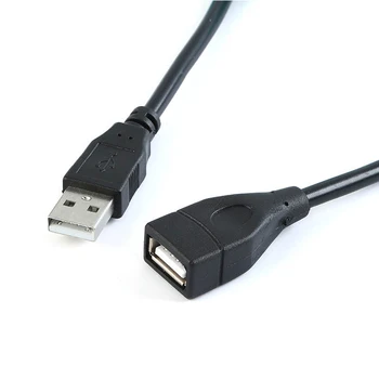 

1.5m USB 2.0 All copper black A/F Cable Extender Cord Wire Male to Female Data Transmission Cables Super Speed Data Extension