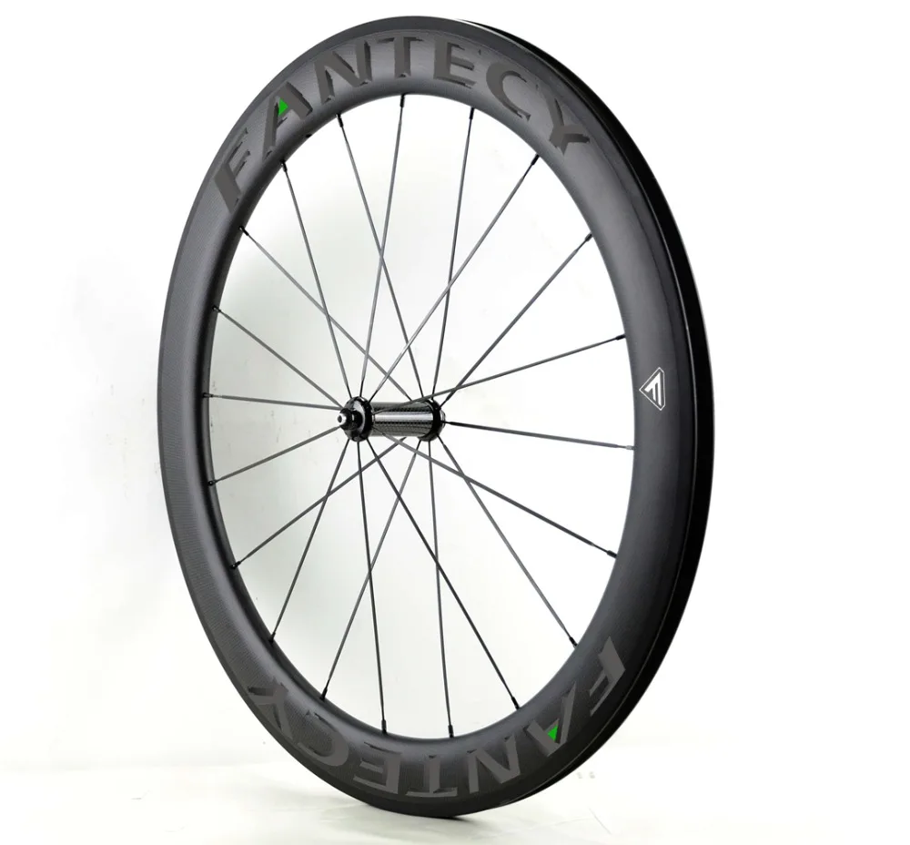 FANTECY 700C 60 мм Глубина шоссейные Углеродные колеса 25 ширина шоссейный велосипед u