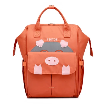

2019 Backpack Fashion Oxford Cloth Mummy Multifunctional Baby Bag Mochila Mujer Large Capacity Travel Bag Shoulder Bag